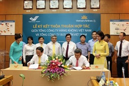 Vietnam Airlines và Bưu điện sử dụng dịch vụ hai chiều 